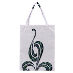 Scroll Retro Design Texture Classic Tote Bag by Nexatart