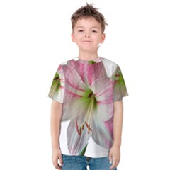 Flower Blossom Bloom Amaryllis Kids  Cotton Tee