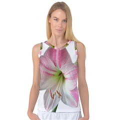 Flower Blossom Bloom Amaryllis Women s Basketball Tank Top by Nexatart