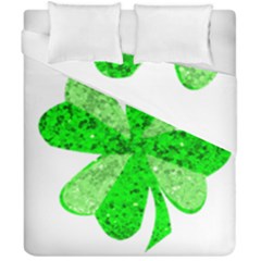 St Patricks Day Shamrock Green Duvet Cover Double Side (california King Size) by Nexatart