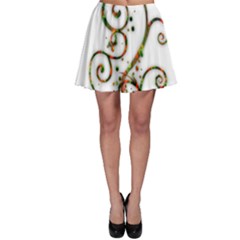 Scroll Magic Fantasy Design Skater Skirt by Nexatart