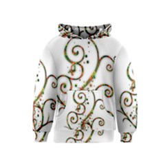 Scroll Magic Fantasy Design Kids  Pullover Hoodie by Nexatart