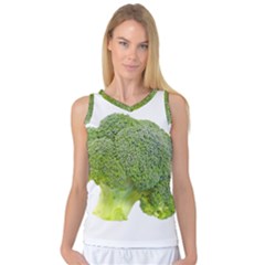 Broccoli Bunch Floret Fresh Food Women s Basketball Tank Top by Nexatart