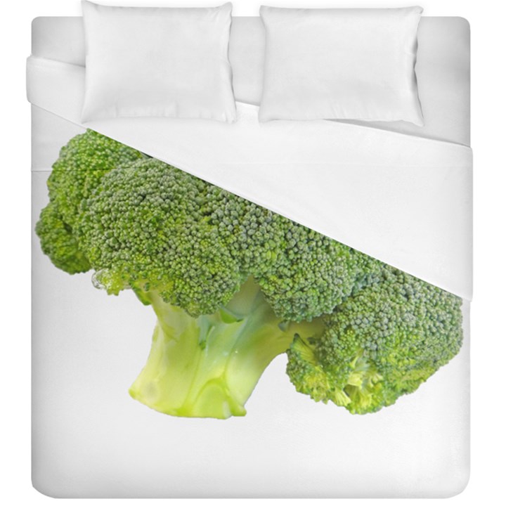 Broccoli Bunch Floret Fresh Food Duvet Cover (King Size)