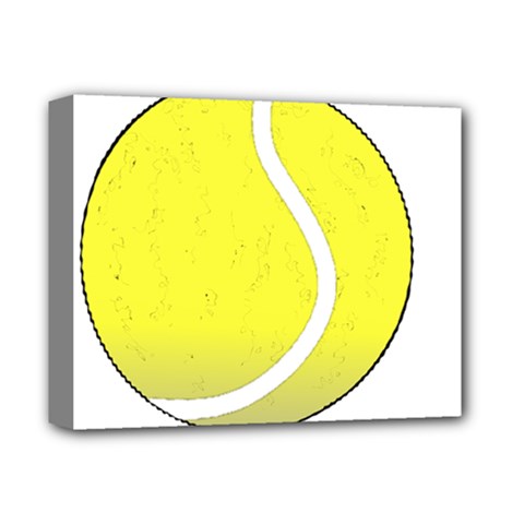 Tennis Ball Ball Sport Fitness Deluxe Canvas 14  X 11  by Nexatart