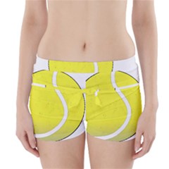 Tennis Ball Ball Sport Fitness Boyleg Bikini Wrap Bottoms by Nexatart