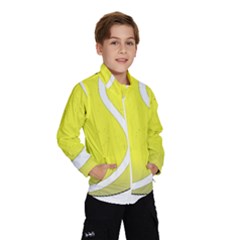 Tennis Ball Ball Sport Fitness Wind Breaker (kids) by Nexatart