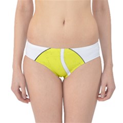 Tennis Ball Ball Sport Fitness Hipster Bikini Bottoms by Nexatart