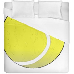 Tennis Ball Ball Sport Fitness Duvet Cover (king Size) by Nexatart