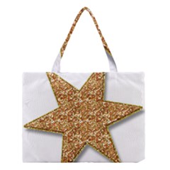 Star Glitter Medium Tote Bag by Nexatart