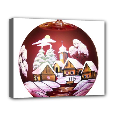 Christmas Decor Christmas Ornaments Deluxe Canvas 20  X 16   by Nexatart