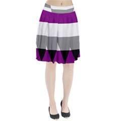 Aegosexual Autochorissexual Flag Pleated Skirt by Mariart