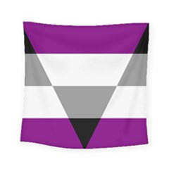 Aegosexual Autochorissexual Flag Square Tapestry (small) by Mariart