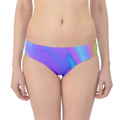 Aurora Color Rainbow Space Blue Sky Purple Yellow Hipster Bikini Bottoms by Mariart