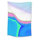 Aurora Color Rainbow Space Blue Sky Purple Yellow Green Large Tapestry View1