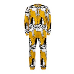 Animals Cat Dog Dalmation Onepiece Jumpsuit (kids) by Mariart