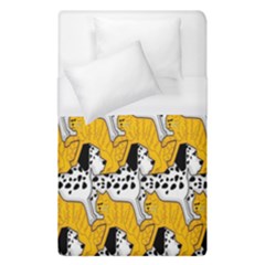 Animals Cat Dog Dalmation Duvet Cover (single Size) by Mariart