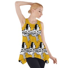 Animals Cat Dog Dalmation Side Drop Tank Tunic by Mariart