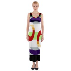 Cance Gender Fitted Maxi Dress by Mariart