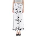 Black Leaf Tatto Maxi Skirts View1