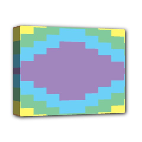 Carmigender Flags Rainbow Deluxe Canvas 14  X 11 