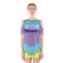 Carmigender Flags Rainbow Shoulder Cutout One Piece by Mariart