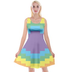 Carmigender Flags Rainbow Reversible Velvet Sleeveless Dress by Mariart