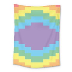 Carmigender Flags Rainbow Medium Tapestry by Mariart