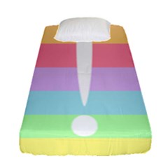 Condigender Flags Fitted Sheet (single Size) by Mariart