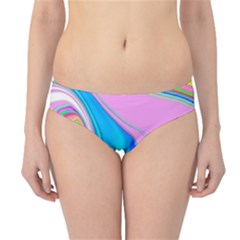 Aurora Color Rainbow Space Blue Sky Purple Yellow Green Pink Red Hipster Bikini Bottoms by Mariart