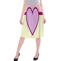 Cute Gender Gendercute Flags Love Heart Line Valentine Midi Beach Skirt View1