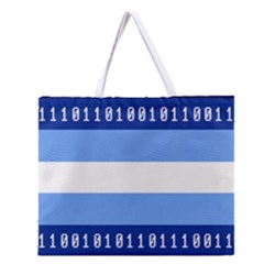 Digigender Cute Gender Gendercute Flags Zipper Large Tote Bag by Mariart