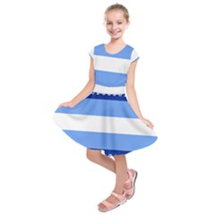 Digigender Cute Gender Gendercute Flags Kids  Short Sleeve Dress by Mariart