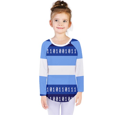 Digigender Cute Gender Gendercute Flags Kids  Long Sleeve Tee by Mariart