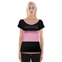 Domgirl Playgirl Women s Cap Sleeve Top View1