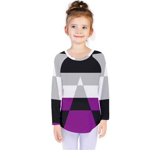 Dissexual Flag Kids  Long Sleeve Tee by Mariart