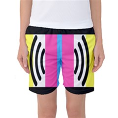 Echogender Flags Dahsfiq Echo Gender Women s Basketball Shorts by Mariart