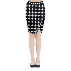 Dotted Pattern Png Dots Square Grid Abuse Black Midi Wrap Pencil Skirt