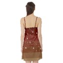 Fawn Gender Flags Polka Space Brown Satin Night Slip View2