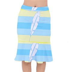 Feather Flags Mermaid Skirt