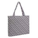 Capsul Another Grey Diamond Metal Texture Medium Tote Bag View2