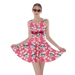 Flower Pattern46 Skater Dress Chick Troopers by galfawkes