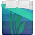 Gender Sea Flags Leaf Duvet Cover Double Side (King Size) View1