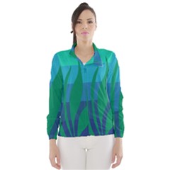 Gender Sea Flags Leaf Wind Breaker (women)