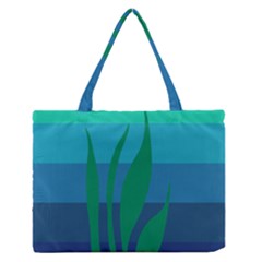 Gender Sea Flags Leaf Medium Zipper Tote Bag