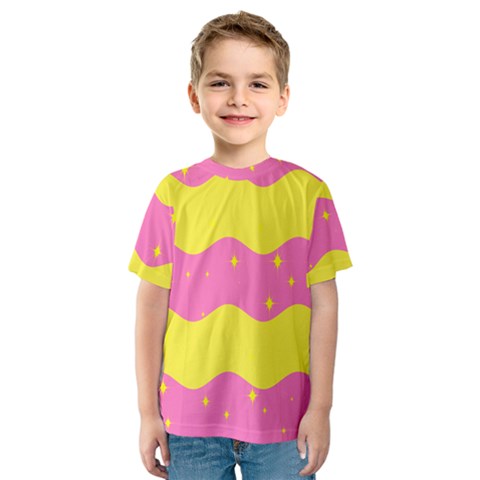 Glimra Gender Flags Star Space Kids  Sport Mesh Tee by Mariart