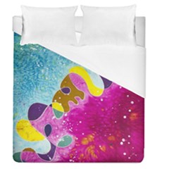 Fabric Rainbow Duvet Cover (queen Size) by Mariart