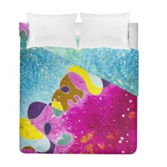 Fabric Rainbow Duvet Cover Double Side (full/ Double Size) by Mariart