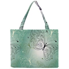 Glass Splashback Abstract Pattern Butterfly Mini Tote Bag