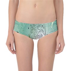 Glass Splashback Abstract Pattern Butterfly Classic Bikini Bottoms by Mariart